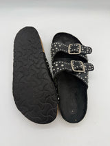 Hartford 6.5 black and silver SHOES