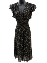 SHOSHANA Size 2 Black Dress