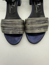 AGL Attilio Giusti 37/6.5 Metallic Blue SHOES