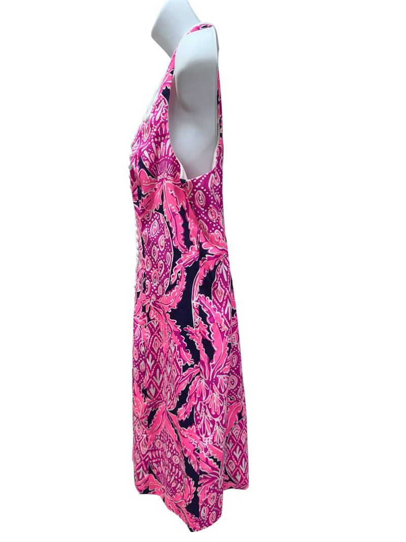 Lilly Pulitzer Size 8 pink and blue Dress