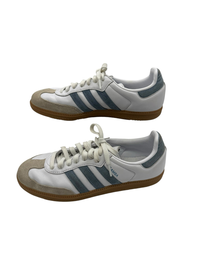 ADIDAS 10 blue and white SHOES