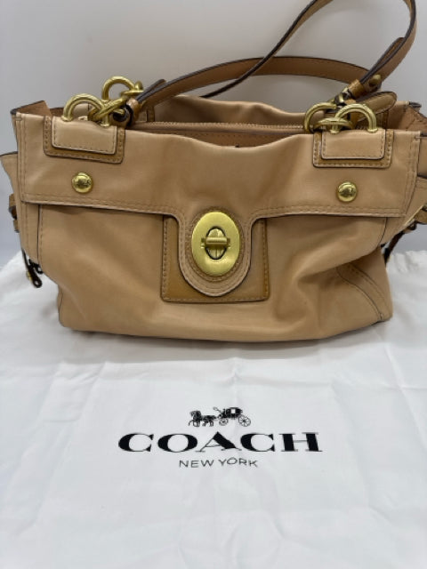 Coach sand Handbag