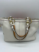 Coach white multi Handbag