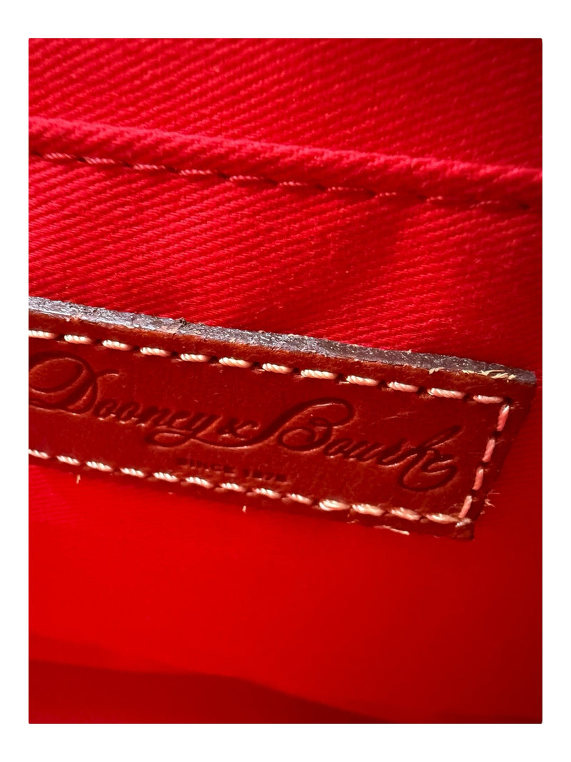 Dooney & Bourke orange and brown Handbag