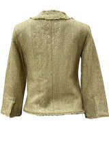 MICHAEL KORS Size 2 Gold Jacket