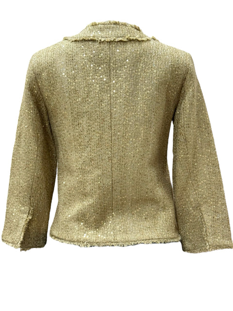 MICHAEL KORS Size 2 Gold Jacket