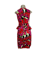 KATE SPADE Size 8 red and pink Dress