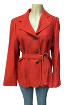 dana buchman Size 12 burnt orange Blazer