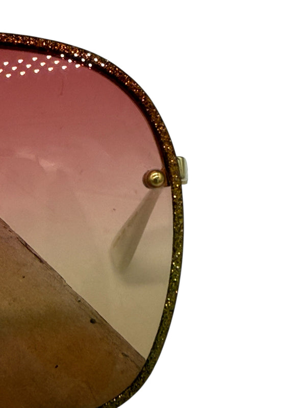 GUCCI Gold Sunglasses