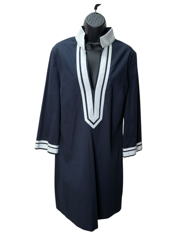 TORY BURCH Women Size 10 Navy Dresses