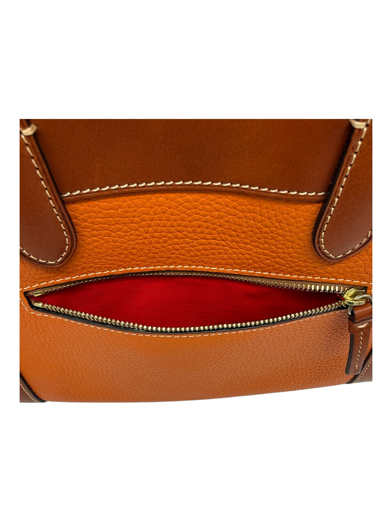 Dooney & Bourke orange and brown Handbag