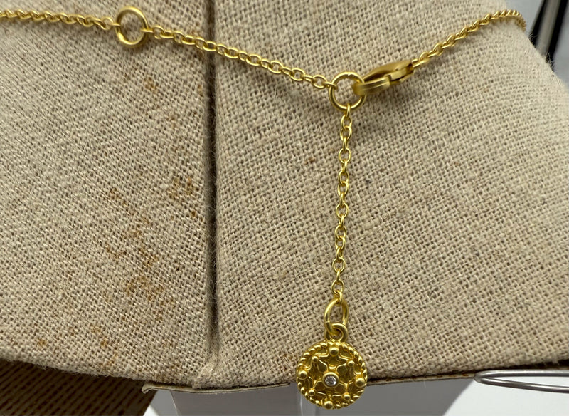 Freida Rothman gold and silver Necklace