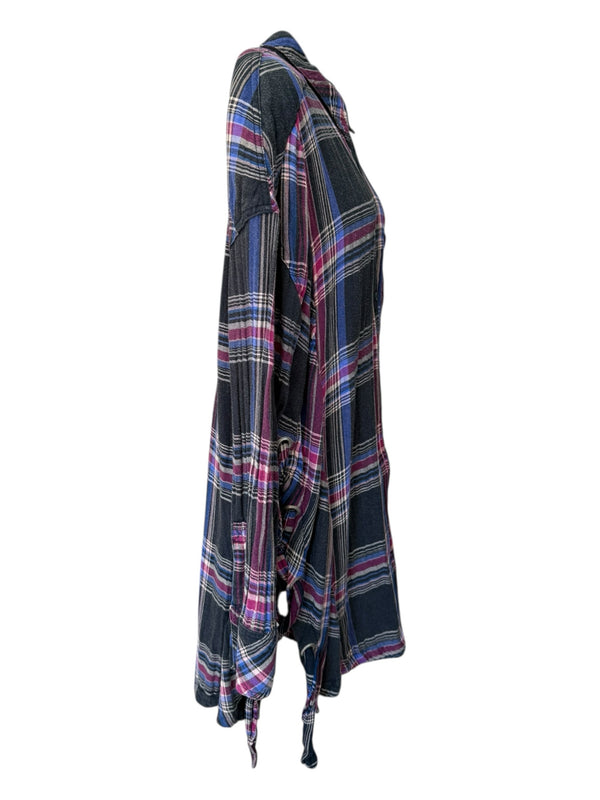 free people Size M plaid TOPS