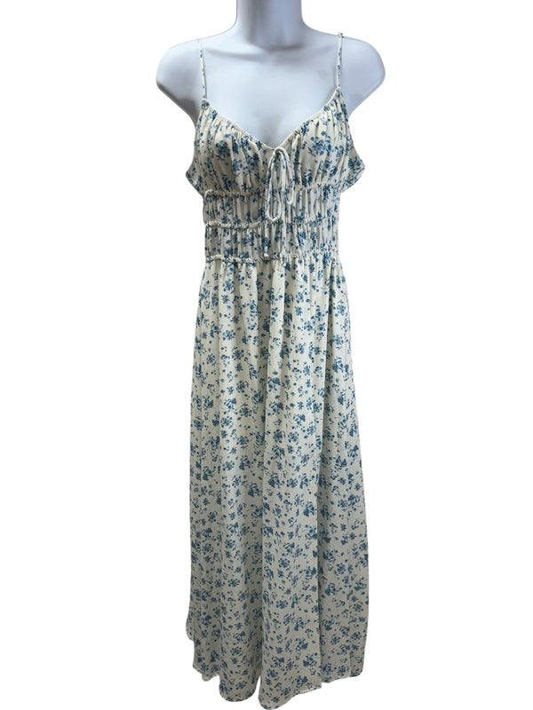 SAULEE Size 8 blue and white Dress