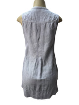 faherty Size M WHITE AND BLUE Dress