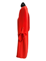TRINA TURK Size S Neon Orange Dress