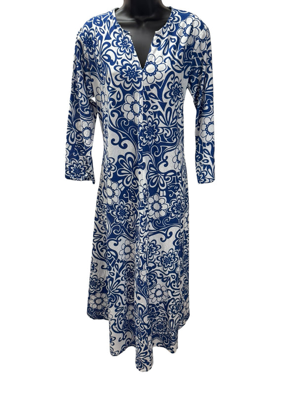 dolma Size S blue/white Dress