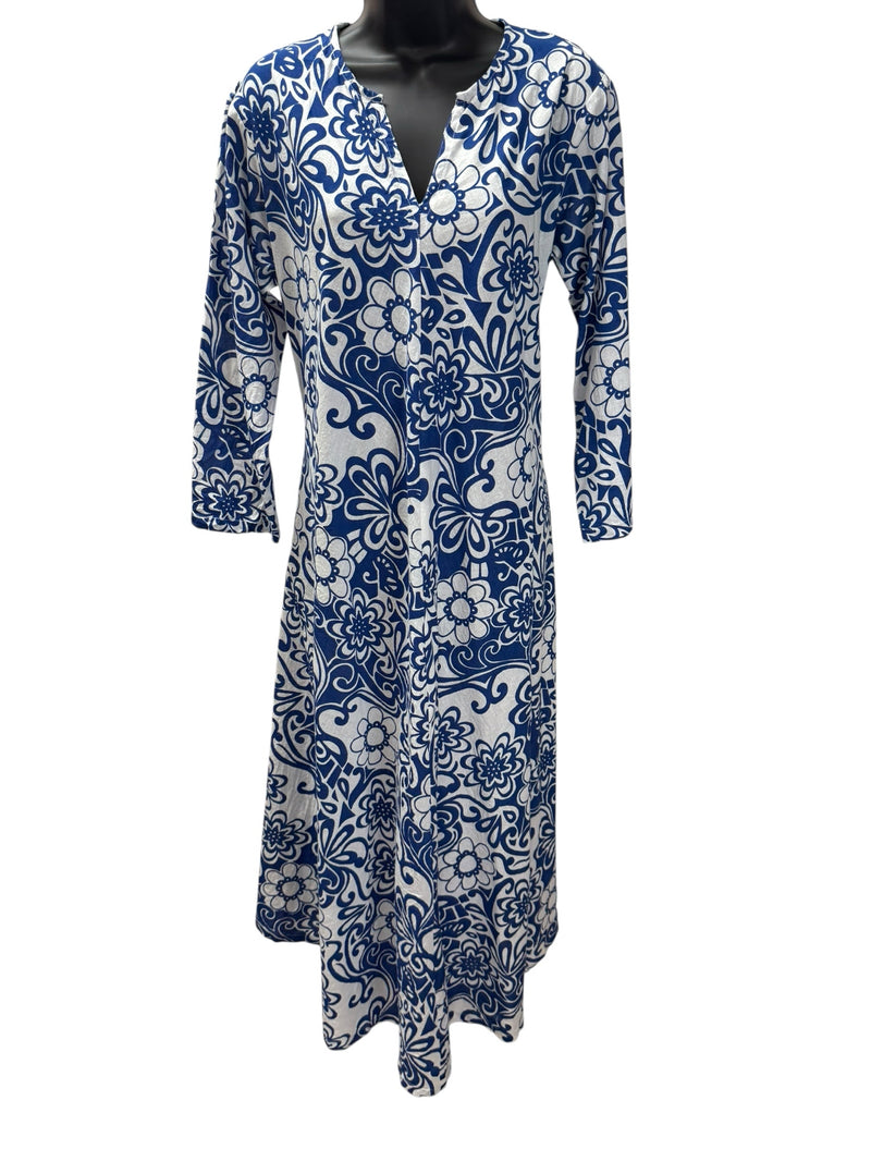 dolma Size S blue/white Dress
