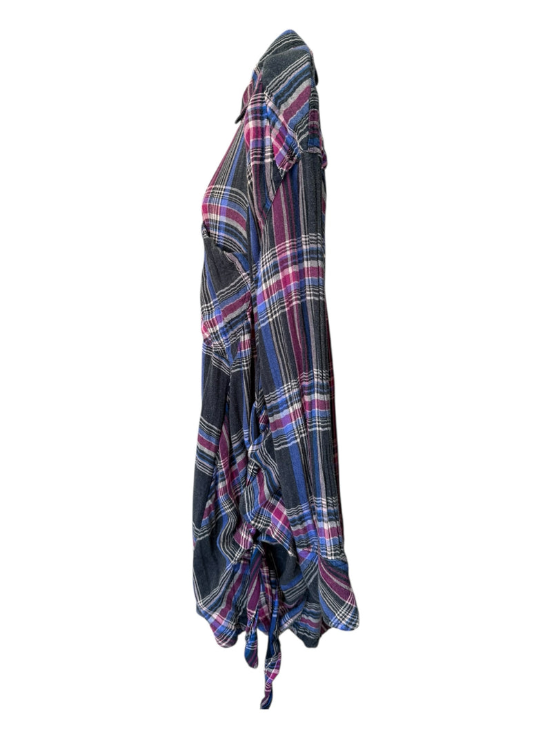 free people Size M plaid TOPS