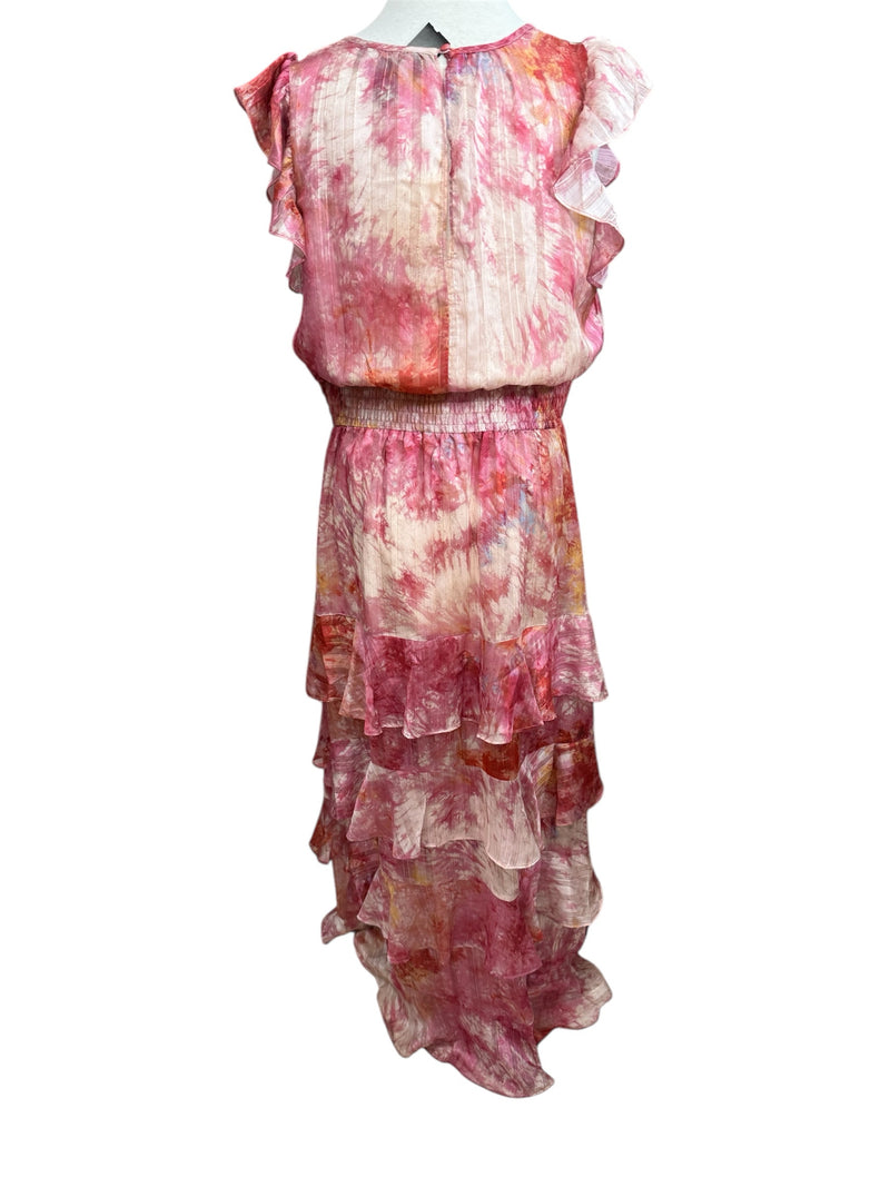 Rachel Size 12 pink and orange Dress