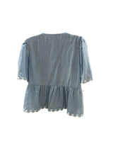 Hudson Gray Size S chambray TOPS