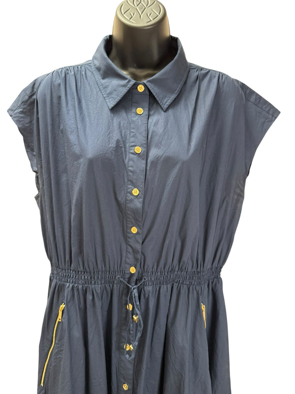 MICHAEL KORS Size XL Navy Dress