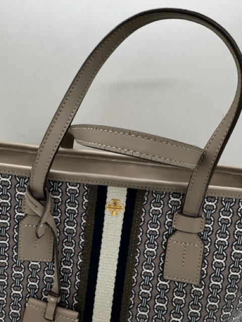 Tori Burch grey/cream Handbag