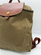 LONGCHAMP olive green Handbag