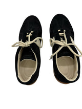 VINCE 7 black suede SHOES
