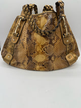 GUCCI pythyon Handbag
