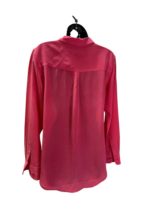 EQUIPMENT Size M Pink TOPS