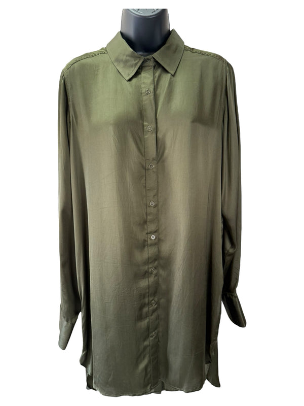 Nicholas K Women Size M Olive Dresses