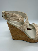 STUART WEITZMAN 10.5 Cream SHOES