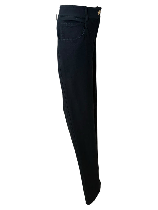 St John Caviar Size 10 Black Pants