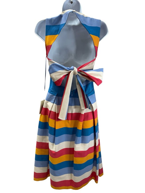 carolina herrera Size 4 blue and orange Dress