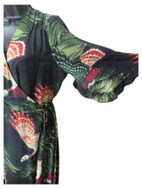 all saints Size M BLACK & GREEN Kimono