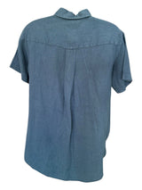 theory Size S Blue TOPS