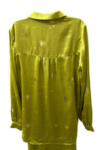 Never Fully Dressed Size 8 Lime Green Blouse