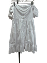 staud Size 10 White Dress