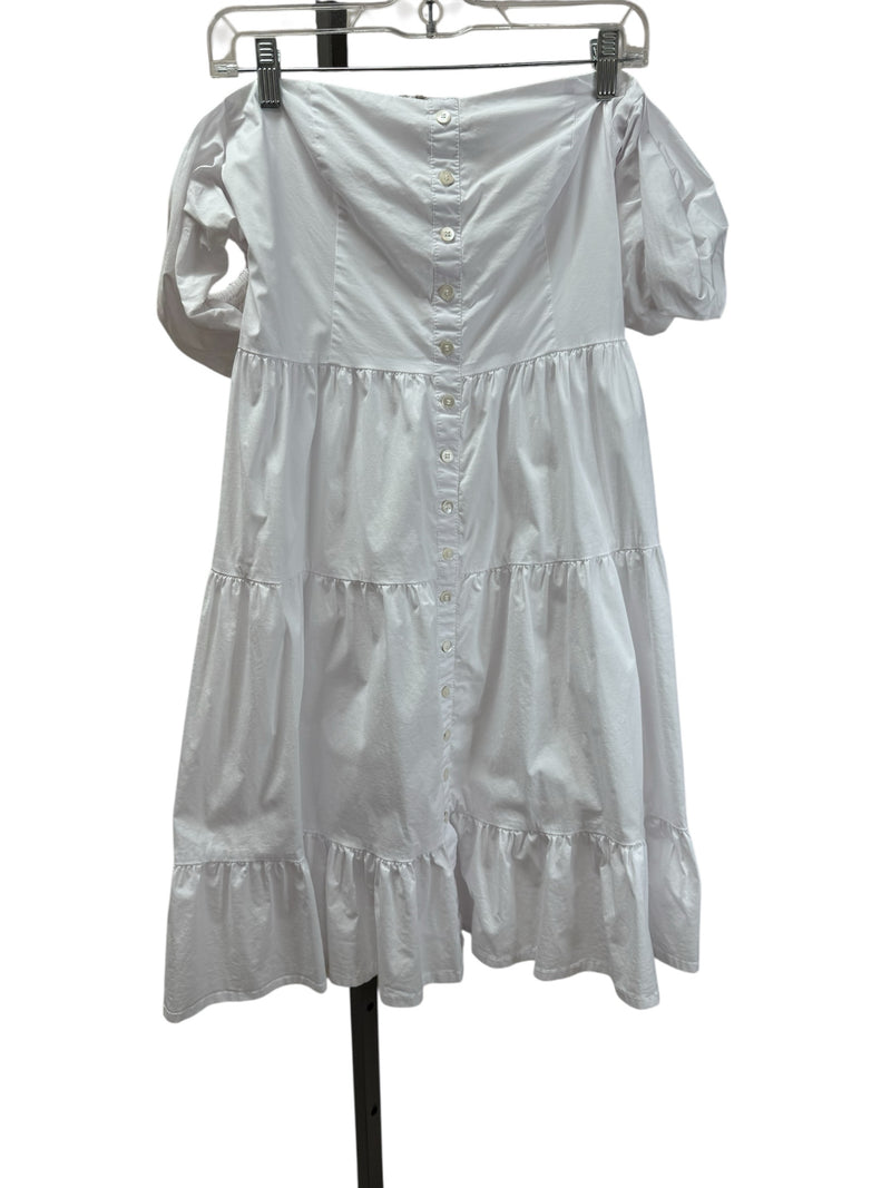 staud Size 10 White Dress