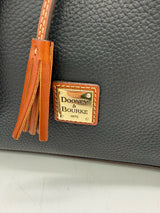 dooney and bourke black and tan Handbag