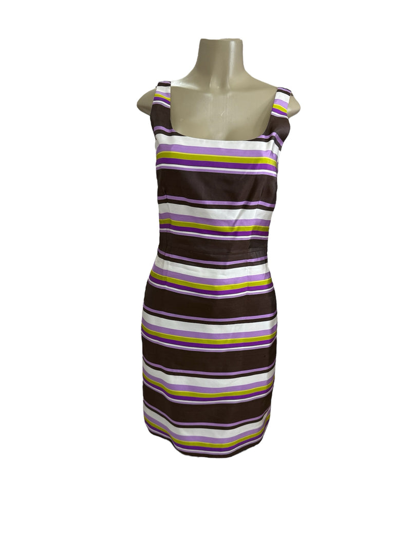 KATE SPADE Size 8 BROWN MULTI Dress