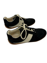 VINCE 7 black suede SHOES
