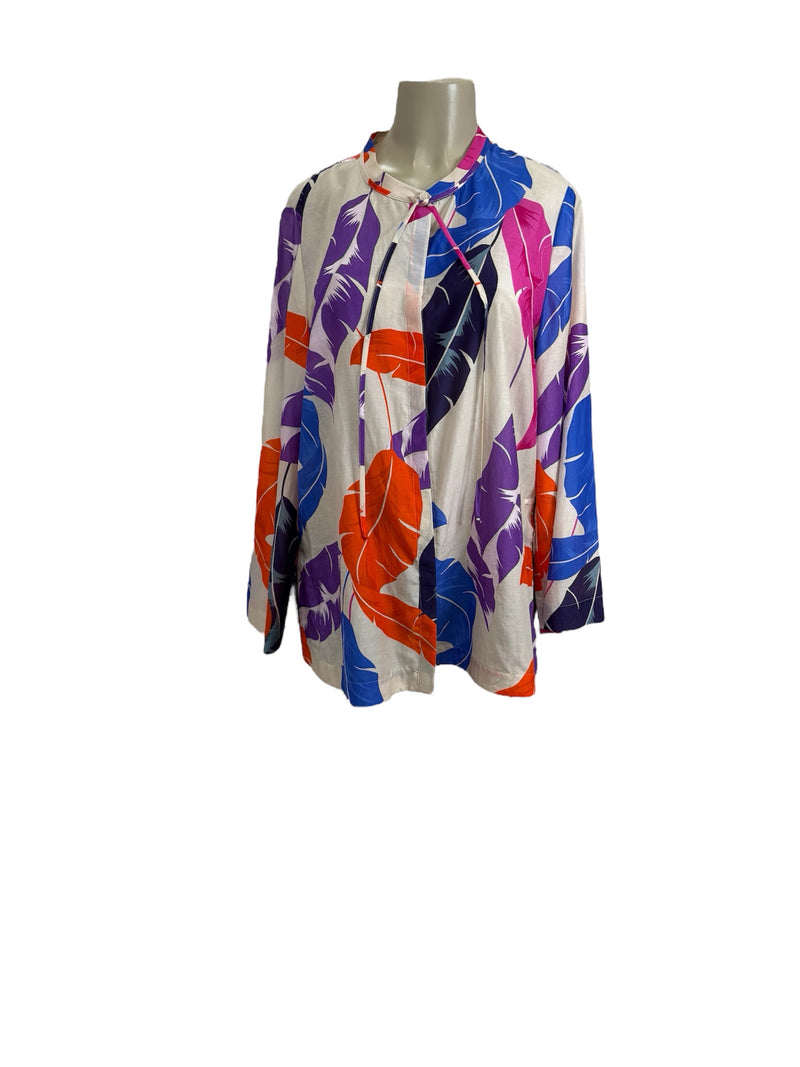 Kobi Halperin Size L PURPLE AND ORANGE TOPS