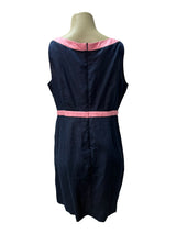 BODEN Size 12 blue and pink Dress