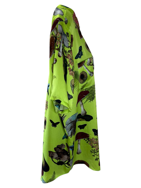 Silk Laundry Size M lime TOPS