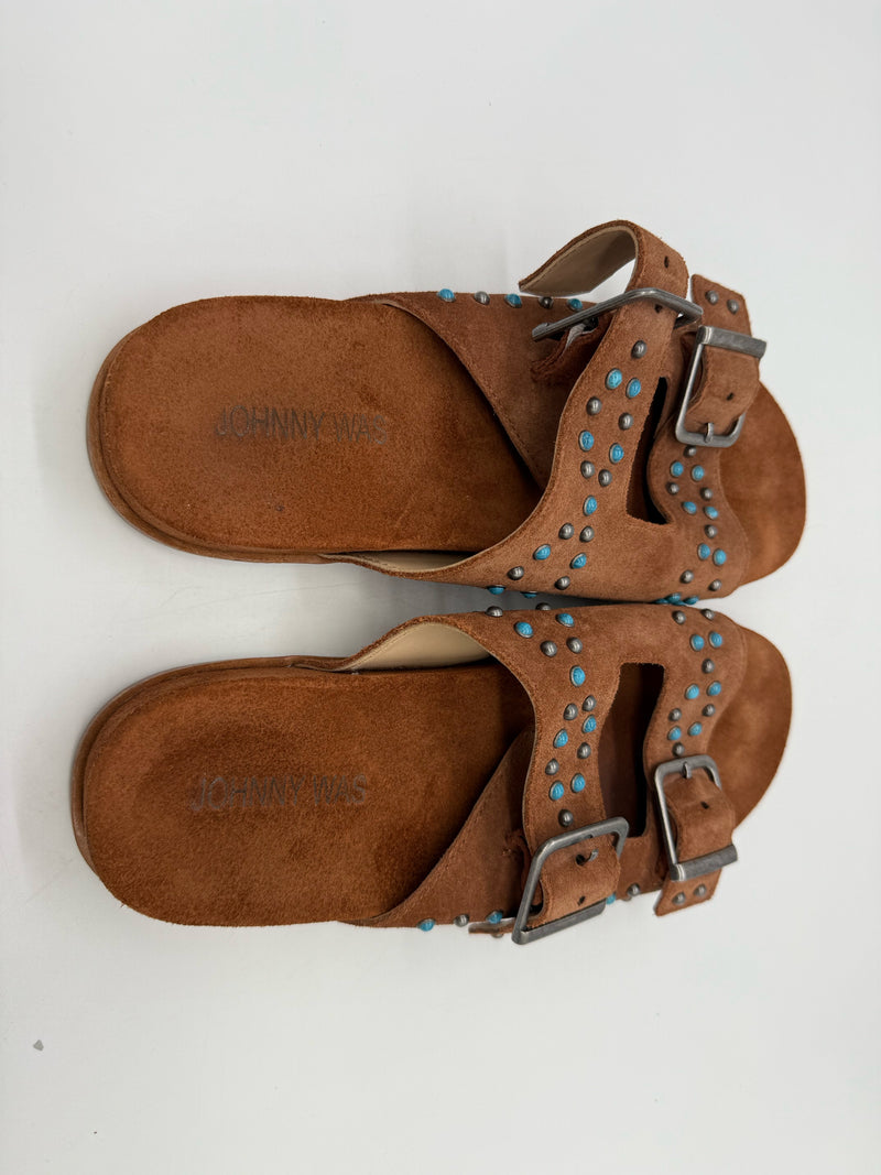 johnny was 8 Chocolate SHOES