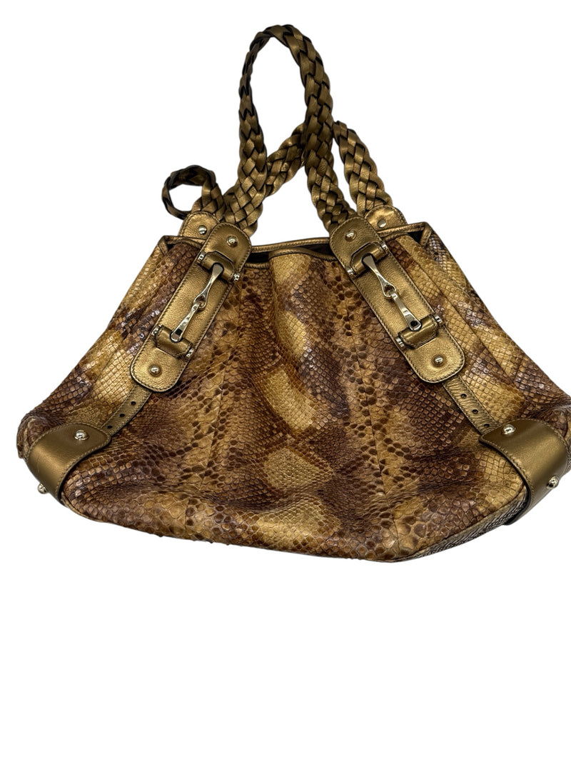 GUCCI pythyon Handbag