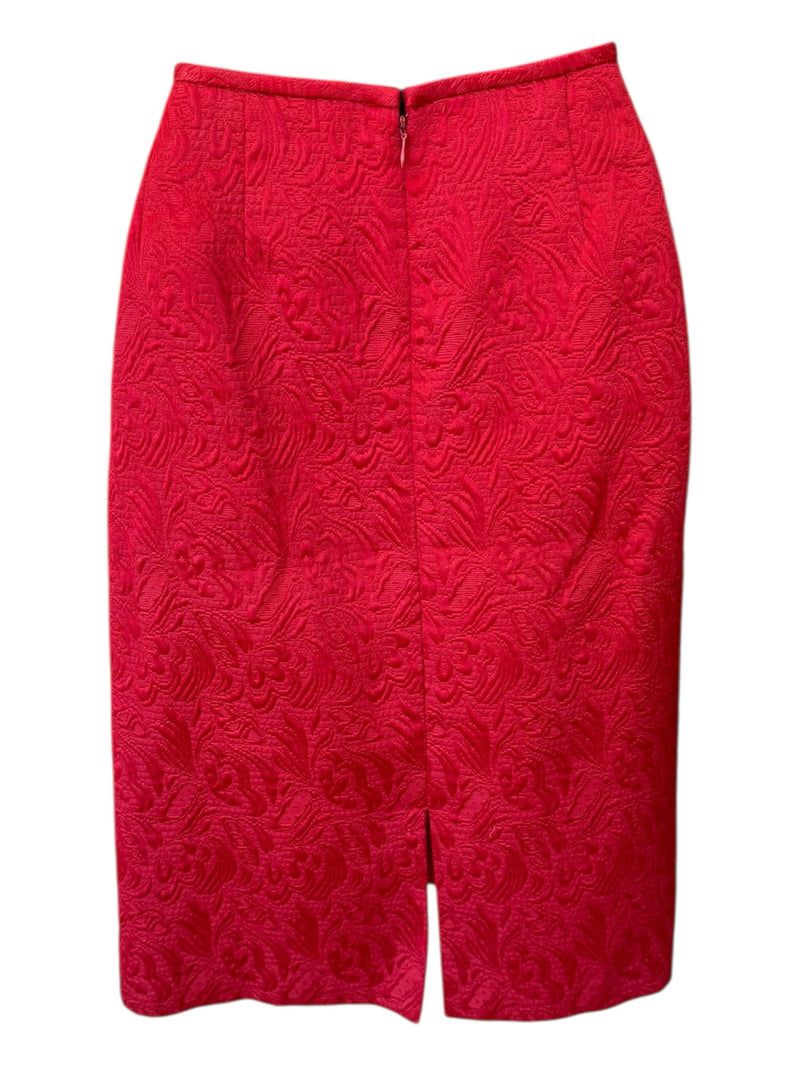 TAHARI Size 6 Red SUIT SET