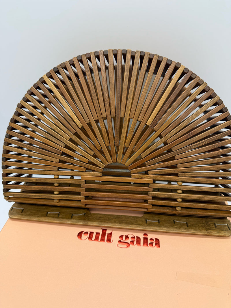 Cult Gaia Tan Handbag